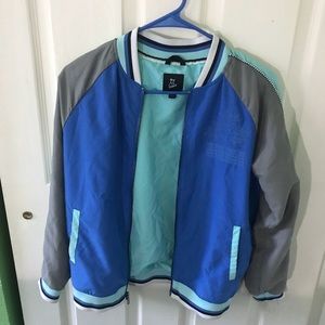 Blue Bomber jacket (12/14 L)
